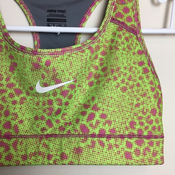 Nike Pro Size XS Sports Bra Athletic Top - Picture 3 of 8